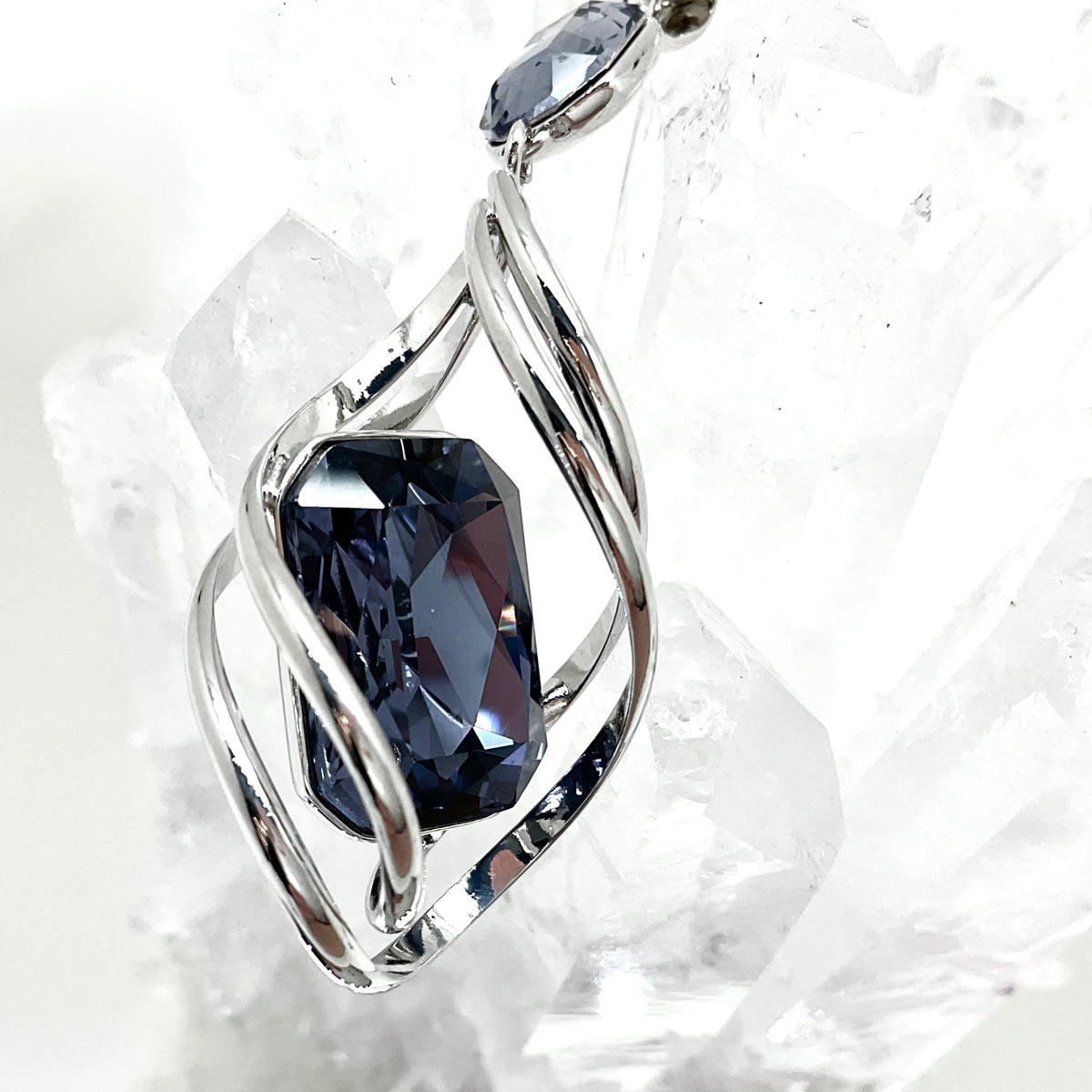 Emerald Cut Premium Crystal Set