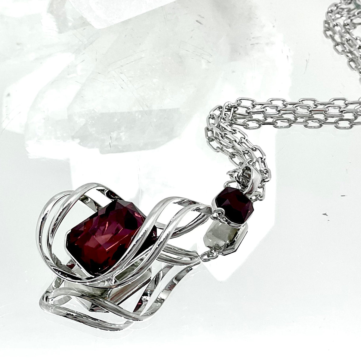Emerald Cut Premium Crystal Set