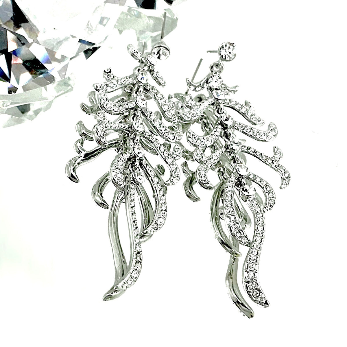 Premium Crystal Feather Set