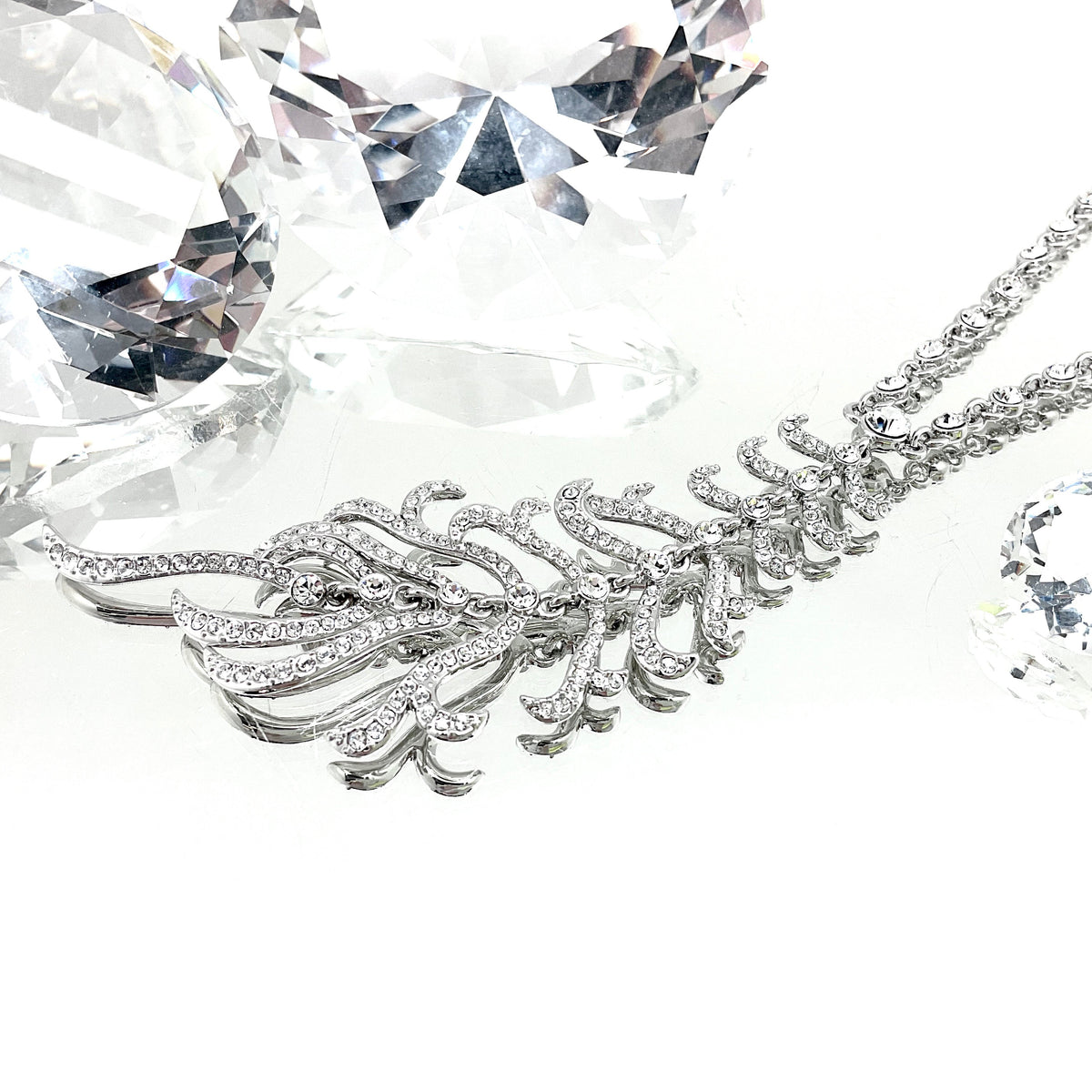 Premium Crystal Feather Set