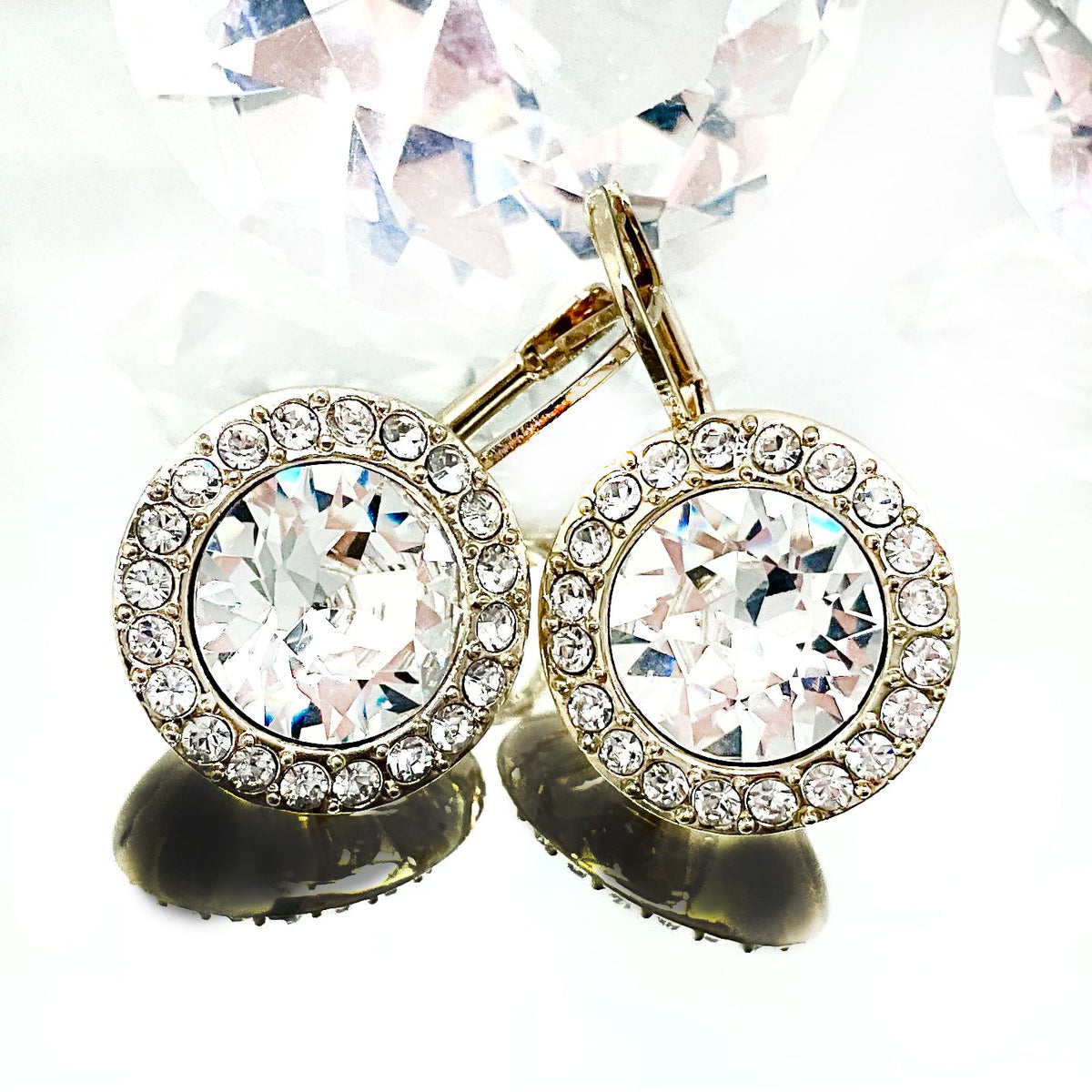 Round Cut Crystal Set