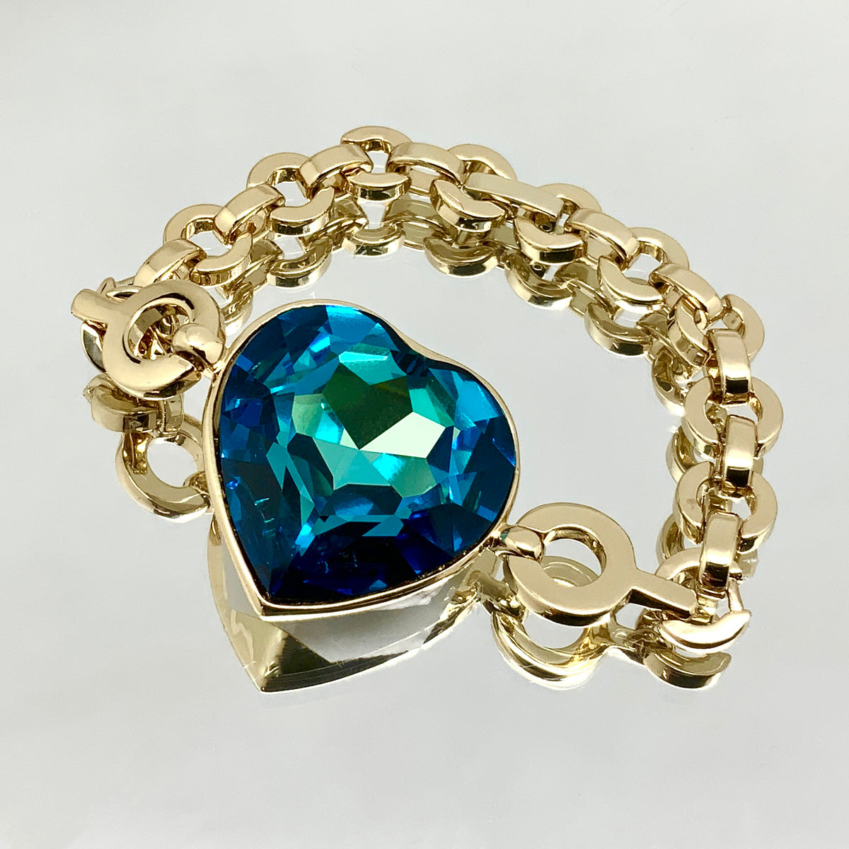 Heart-Shaped Premium Crystal Set