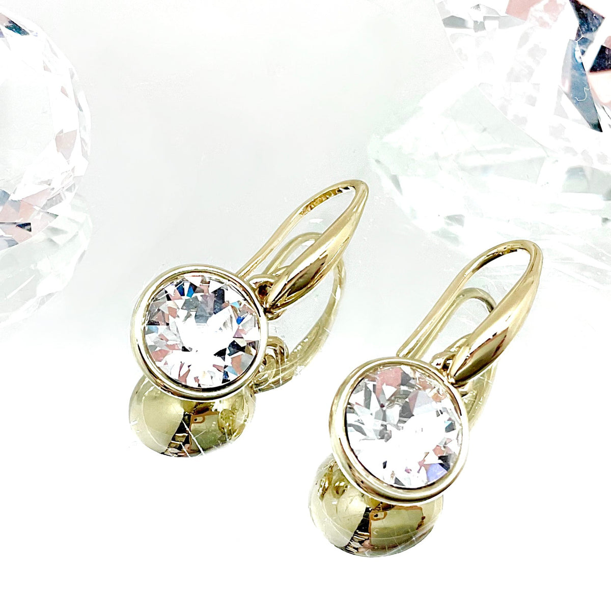 Small Crystal Earrings