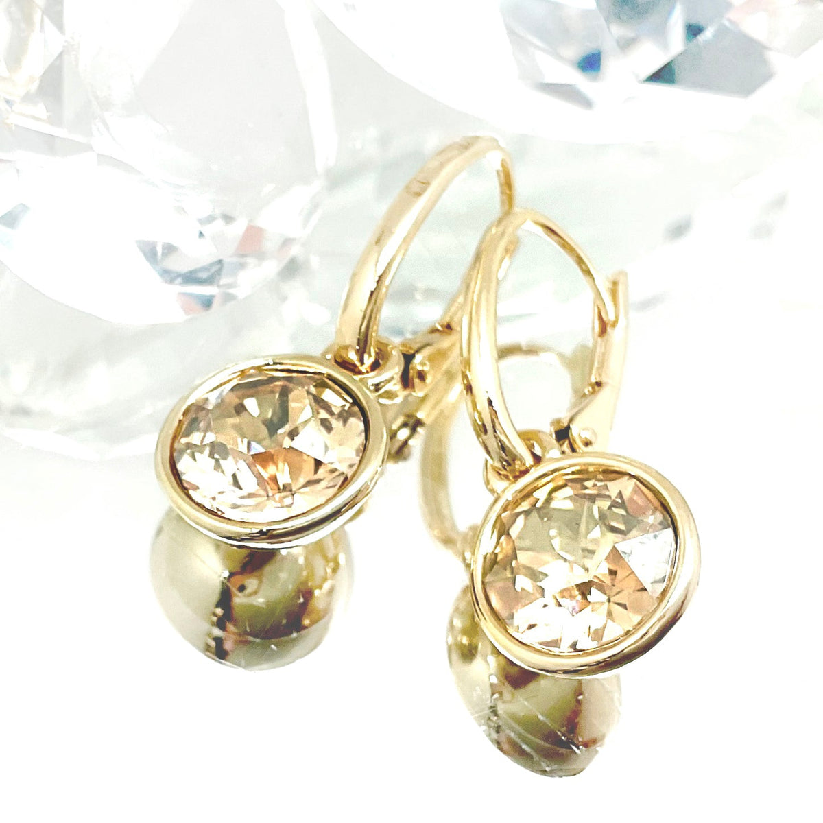 Small Crystal Earrings