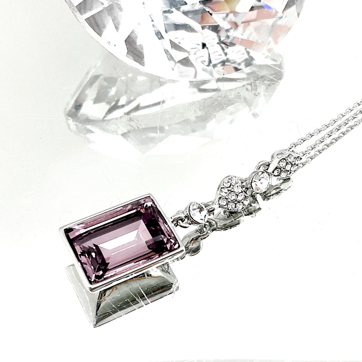 Step Cut Premium Crystal Set
