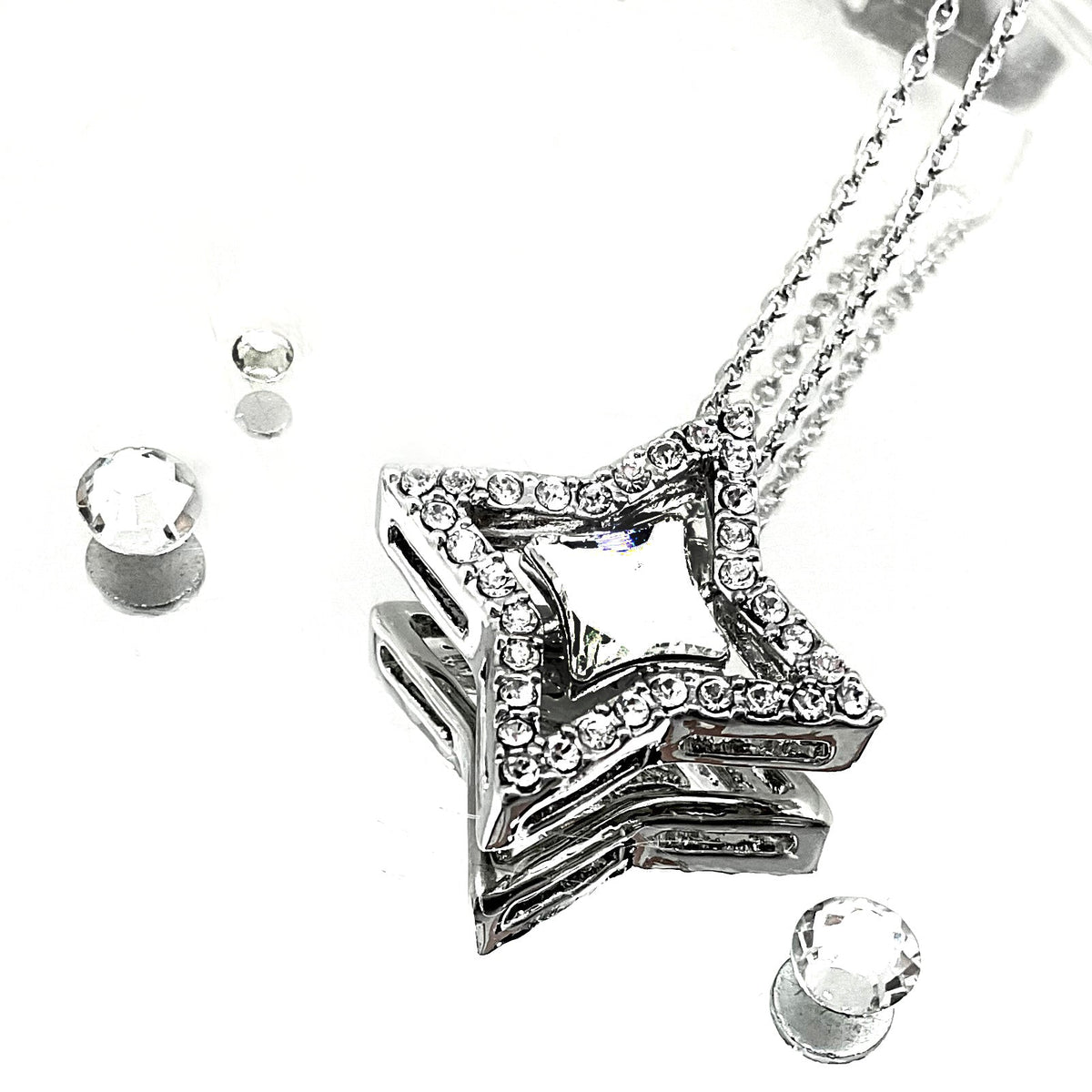 Four Pointed Star Single Crystal Set